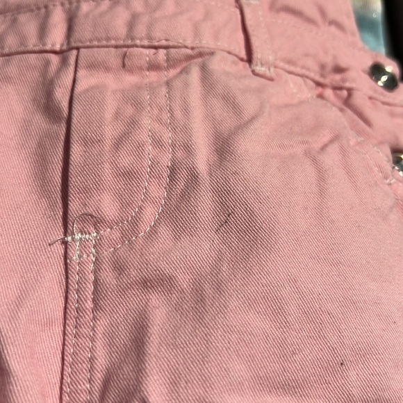 Girls Little Lass Bunny overalls size 6, great used condition sparkly shirt - Picture 4 of 10